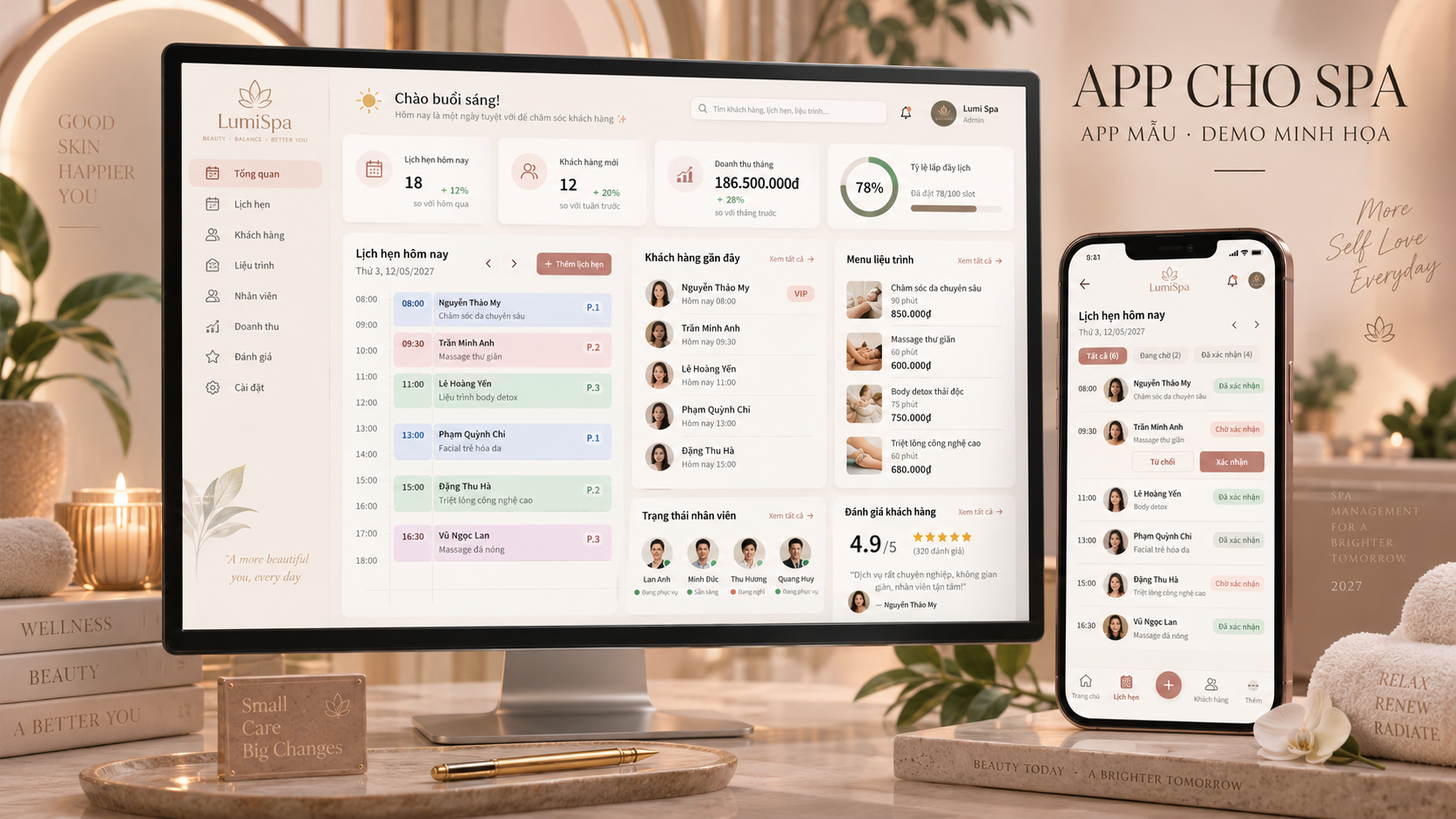 APP CHO SPA